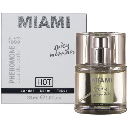 Profumo ai feromoni Miami spicy woman 30 ml di Hot