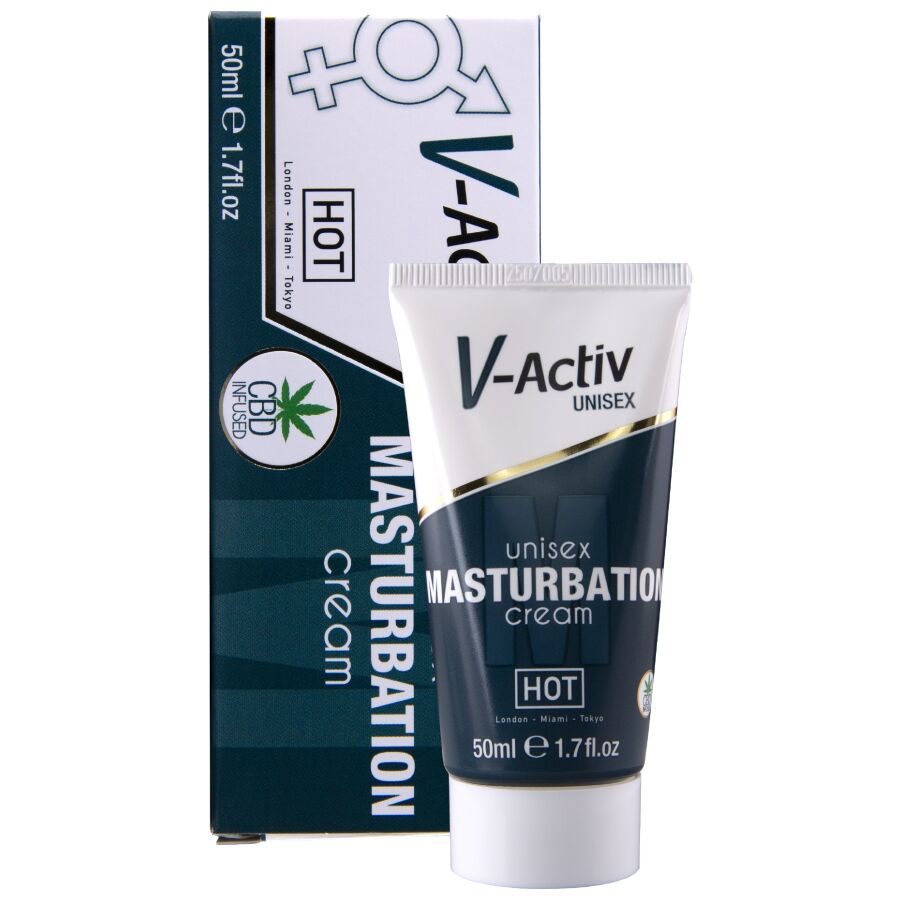 Crema per la masturbazione con cbd - unisex 100ml di Hot
