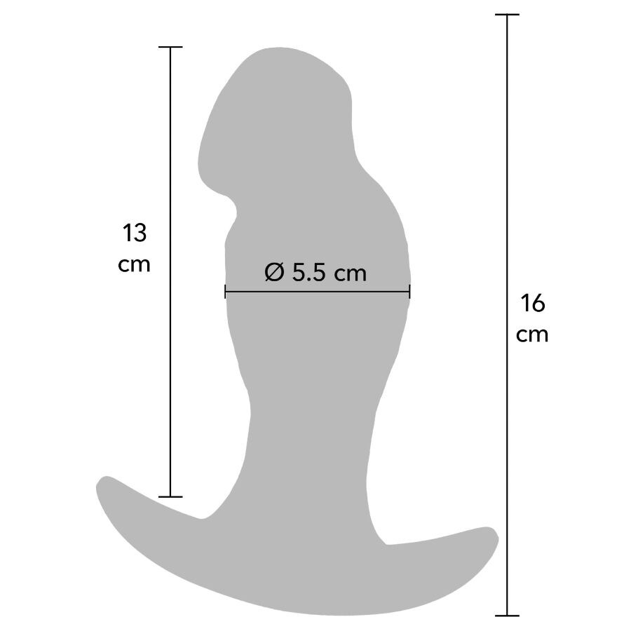 Dilatatore anale Inferno realistico 16 cm di Hidden Desire, immagine 5
