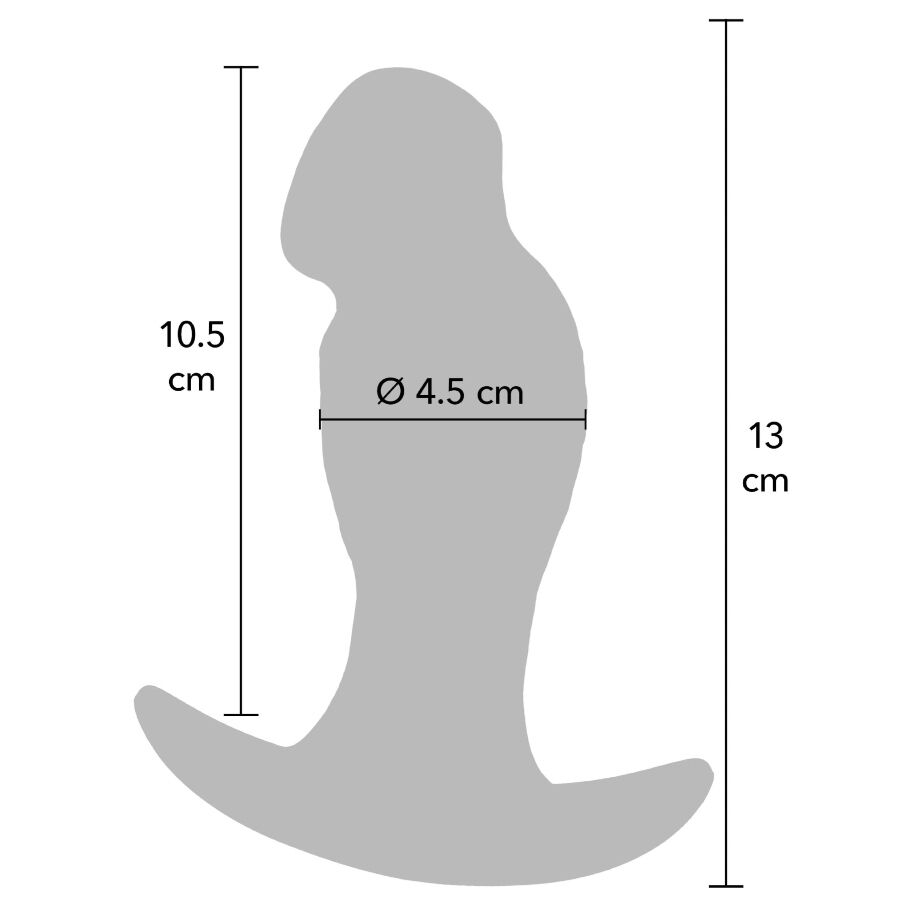Dilatatore anale Inferno realistico 13 cm di Hidden Desire, immagine 5