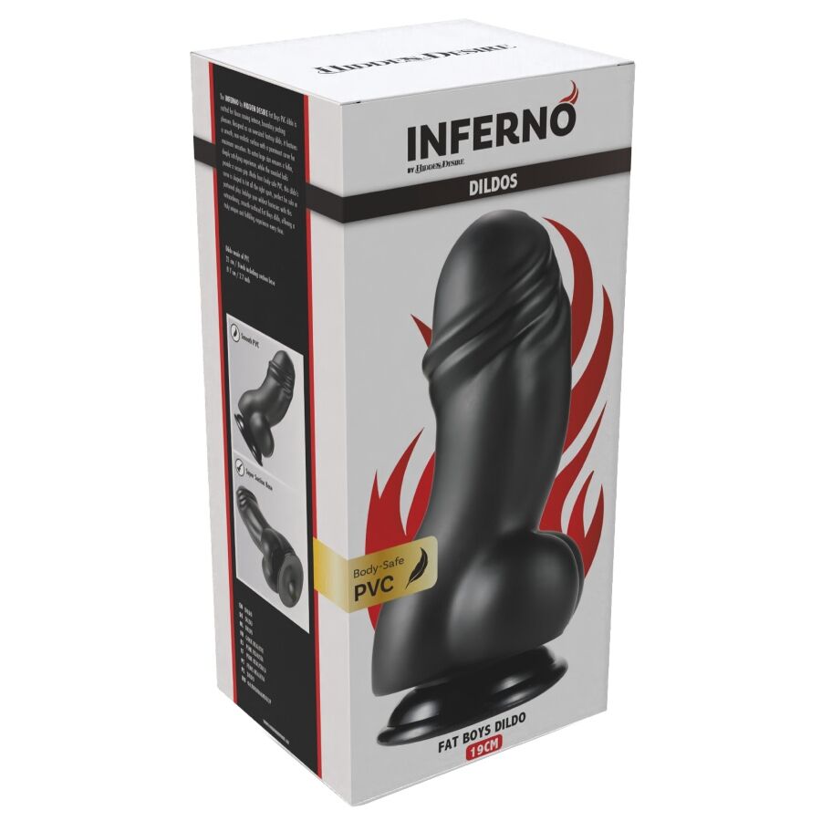 Dildo Inferno fat Boys 19 cm di Hidden Desire, immagine 8