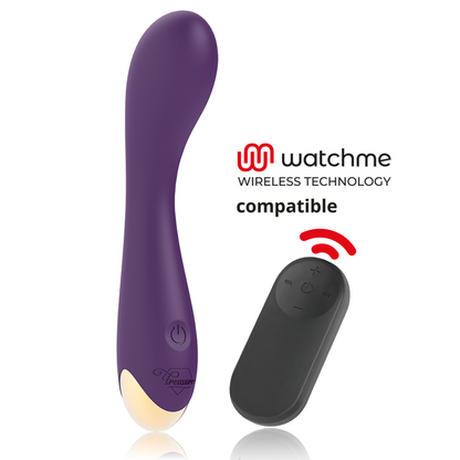 Vibratore Hansel punto g e telecomando watchme di Treasure