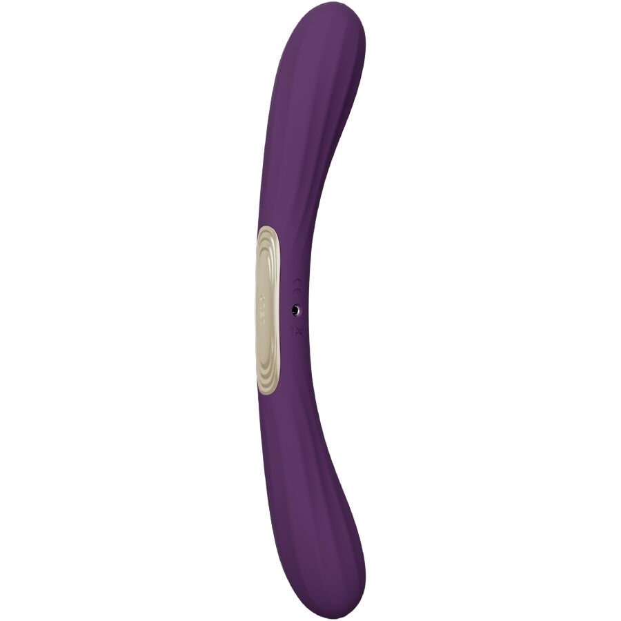 Vibratore a doppia Boomerang estremità viola di Lelo