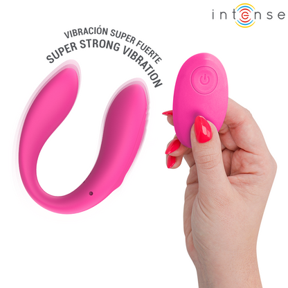 Stimolatore vibrante a morsetto Nora rosa di Intense, immagine 5