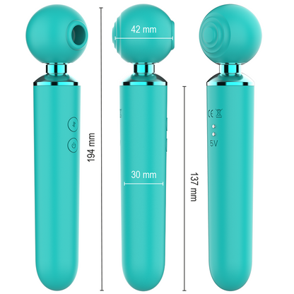 Hamby aspiratore multifunzione con aspirazione e vibrazione di Intense, immagine 9