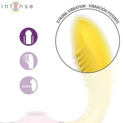 Stimolatore a vibrazione Willow e aspirazione 3 in 1 di Intense, immagine 9