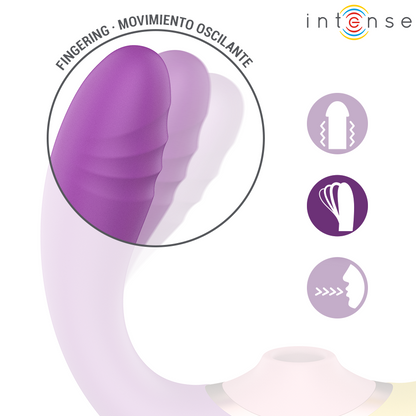 Stimolatore a vibrazione Willow e aspirazione 3 in 1 di Intense, immagine 8