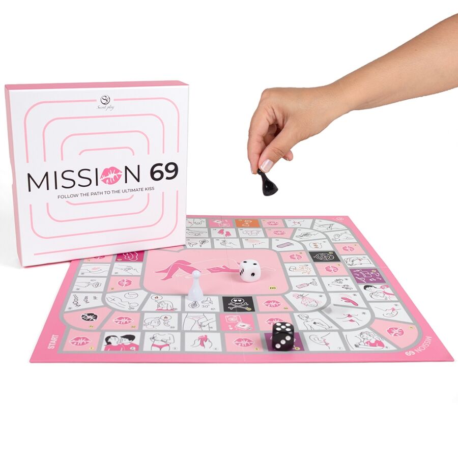 Gioco da tavolo per coppie Mission 69 di Secret Play