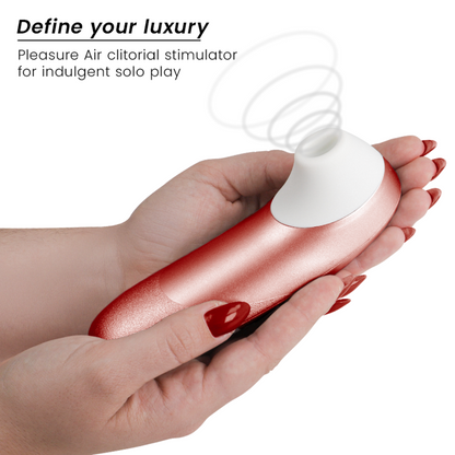 Stimolatore clitorideo pro vibrante bordeaux di Womanizer, immagine 3