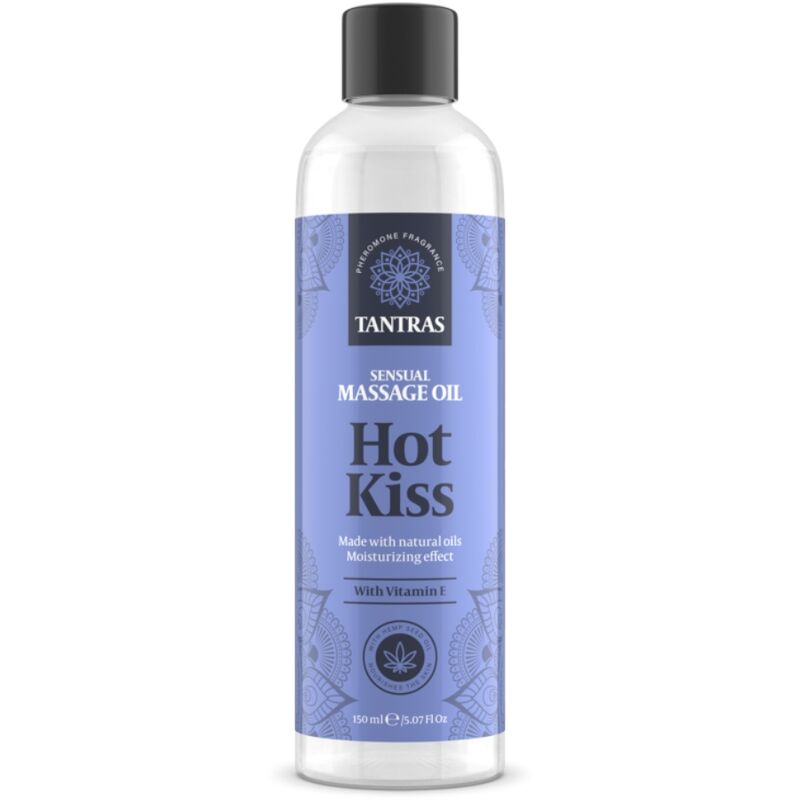Olio da massaggio Tantras love oil bacio caldo 150 ml di Intimateline