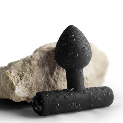 Massaggiatore wand mini ricaricabile 16 funzioni rosa peonia di Rocks-Off, immagine 4