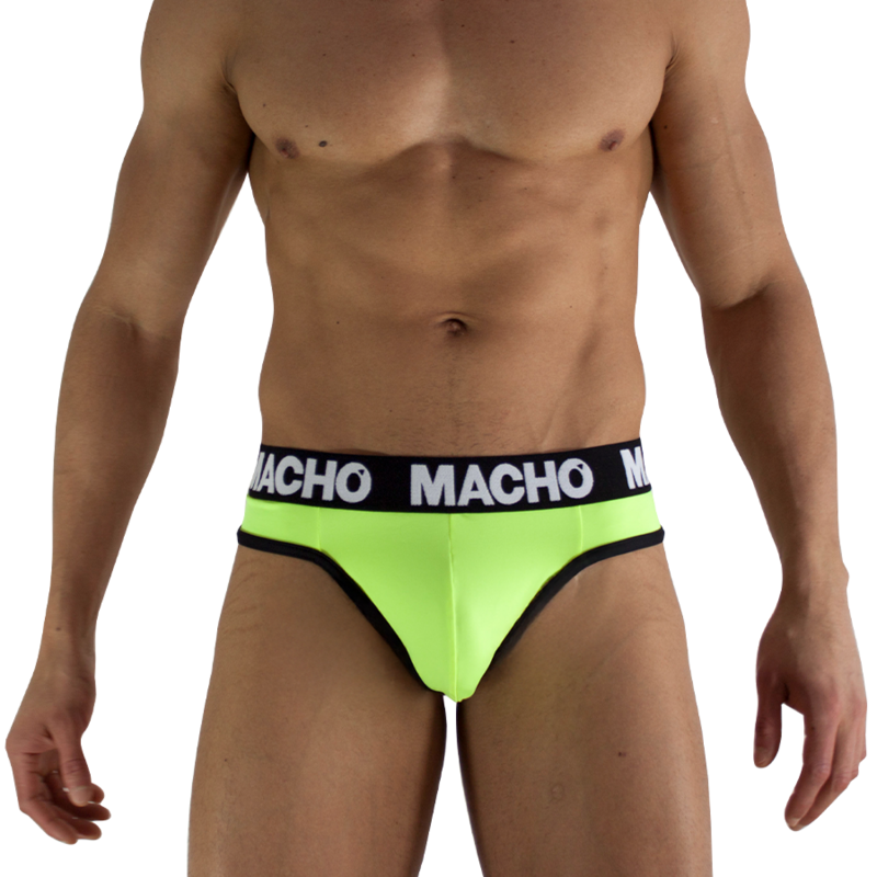 Perizoma Mtg001 giallo fluorescente taglia XL di Macho