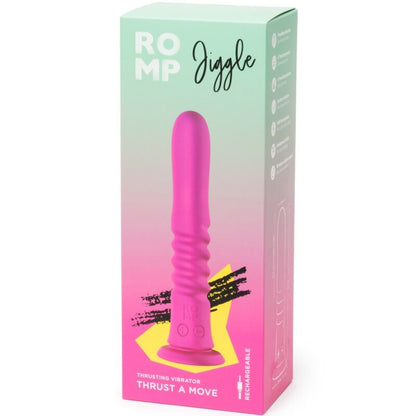 Vibratore Jiggle su e giù con ventosa rosa di Romp, immagine 8