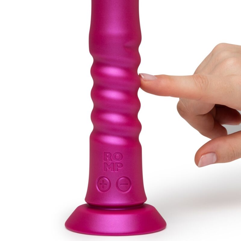 Vibratore Jiggle su e giù con ventosa rosa di Romp, immagine 5