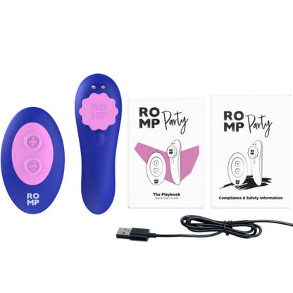 Mutandine in silicone magnetiche vibranti per feste con telecomando di Romp, immagine 10