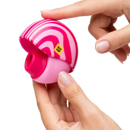 Vibratore Spin clitoral suction Antitude with Rotating Opening and chiusure di Romp, immagine 4
