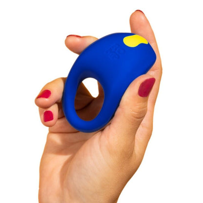 Anello per pene in silicone con vibratore per la Juke stimolazione clitoridea di Romp, immagine 4