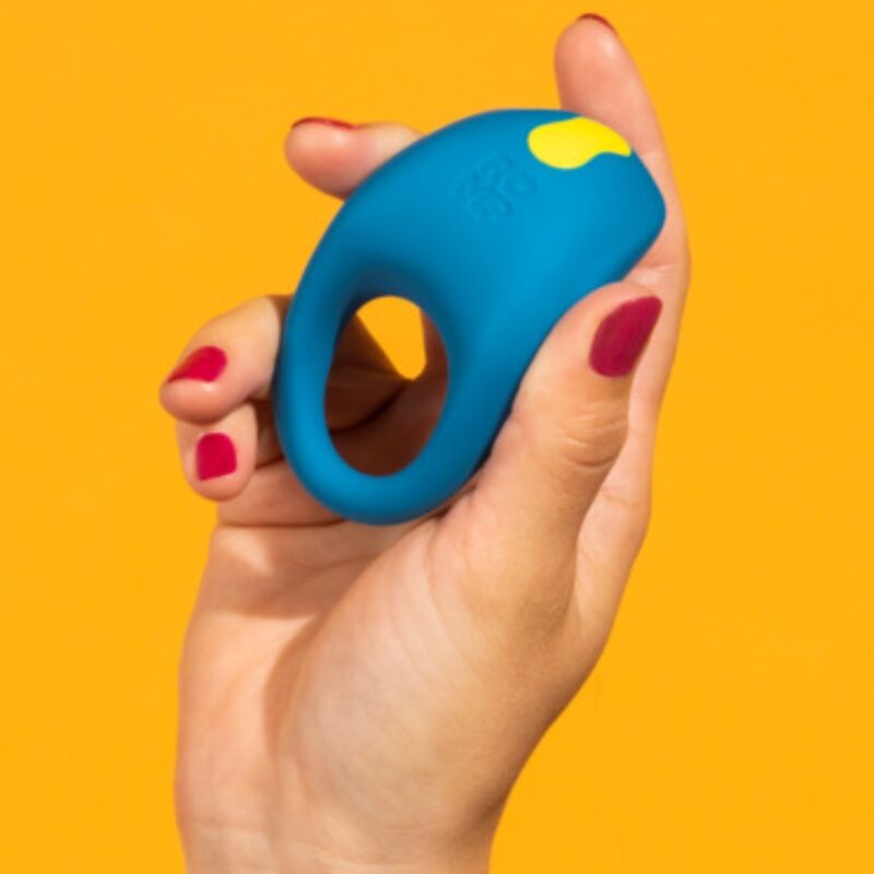 Anello per pene in silicone con vibratore per la Juke stimolazione clitoridea di Romp, immagine 15