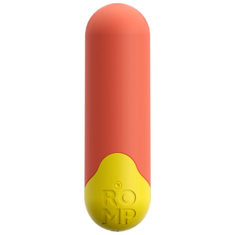Proiettile vibrante Riot multifunzione arancione e giallo di Romp