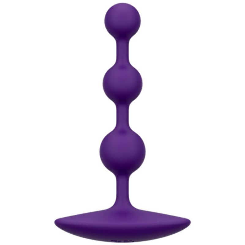 Sex toy anale Amp perle in silicone flessibile viola 12,5 cm viola di Romp