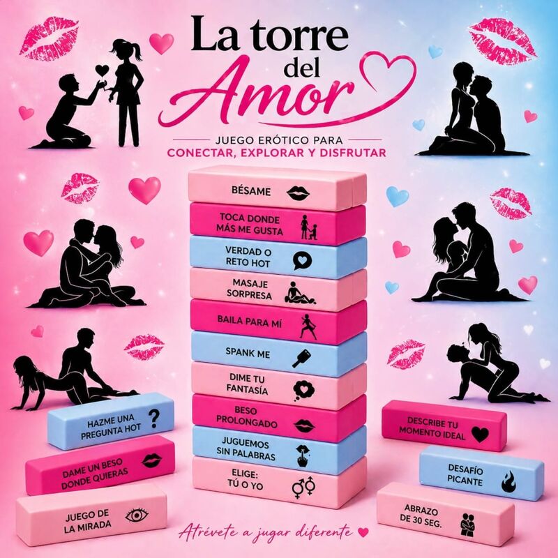 Gioco erotico love Tower - versione Spagnola di Diablo Picante