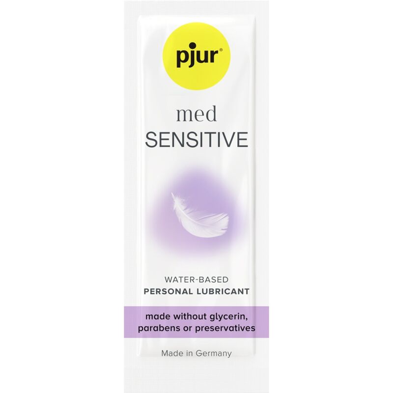 Lubrificante a base Med sensitive glide acqua 2 ml di Pjur