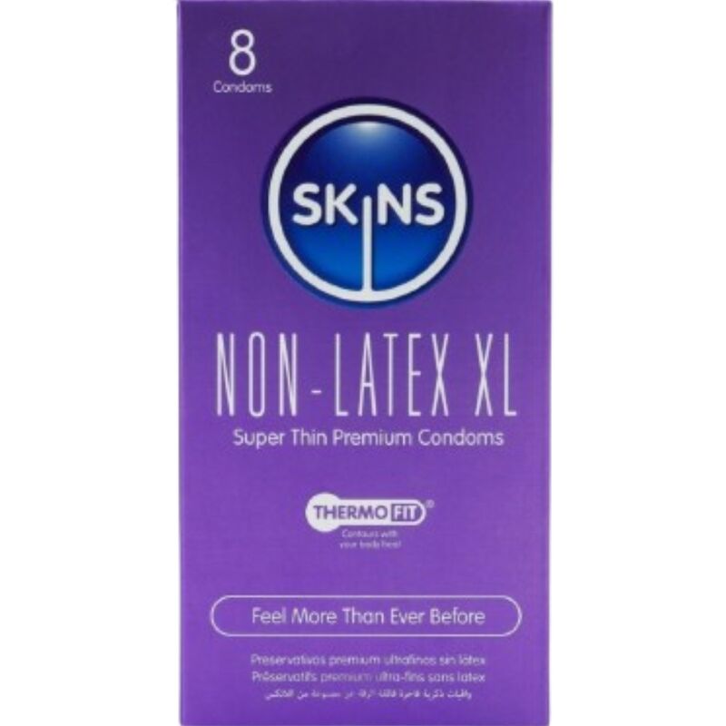 Preservativi senza lattice, confezione XL da 4 di Skins