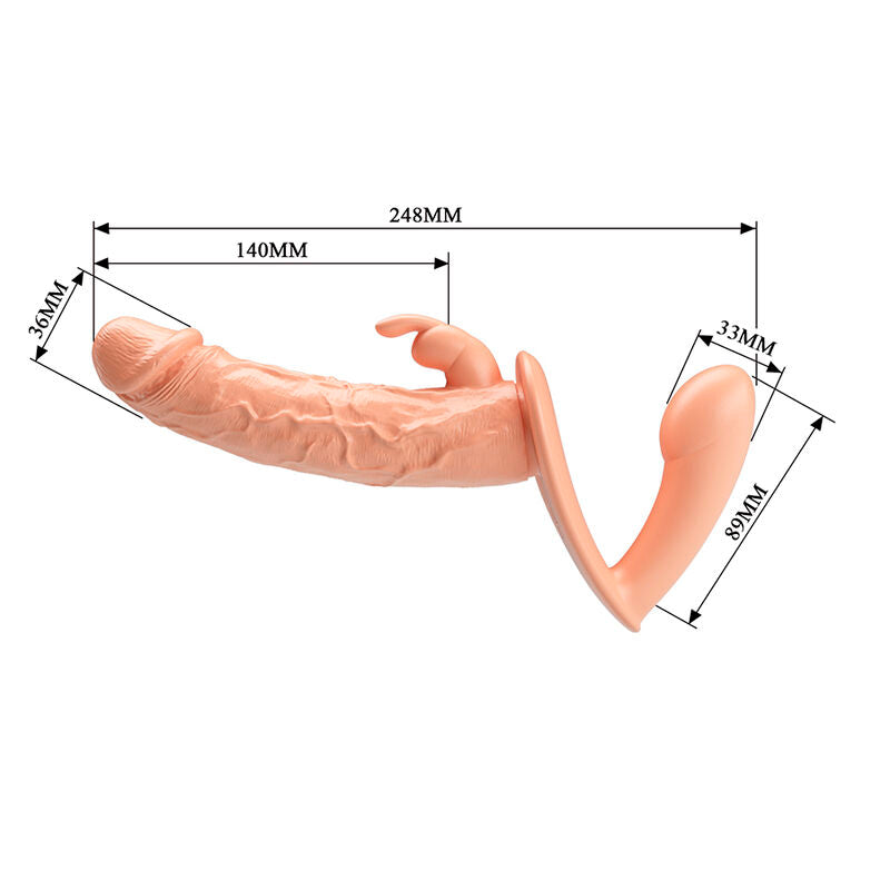 Charlotte hollow doppia penetrazione Strap-on flesh di Baile, immagine 10