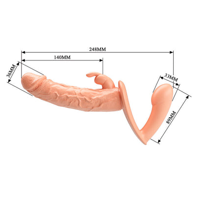 Charlotte hollow doppia penetrazione Strap-on flesh di Baile, immagine 10