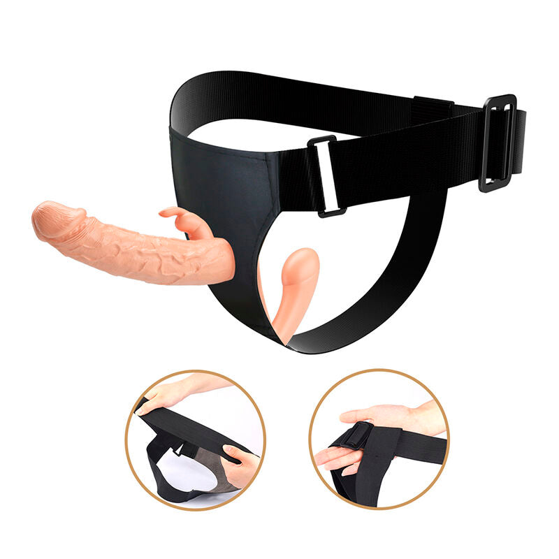 Charlotte hollow doppia penetrazione Strap-on flesh di Baile, immagine 3