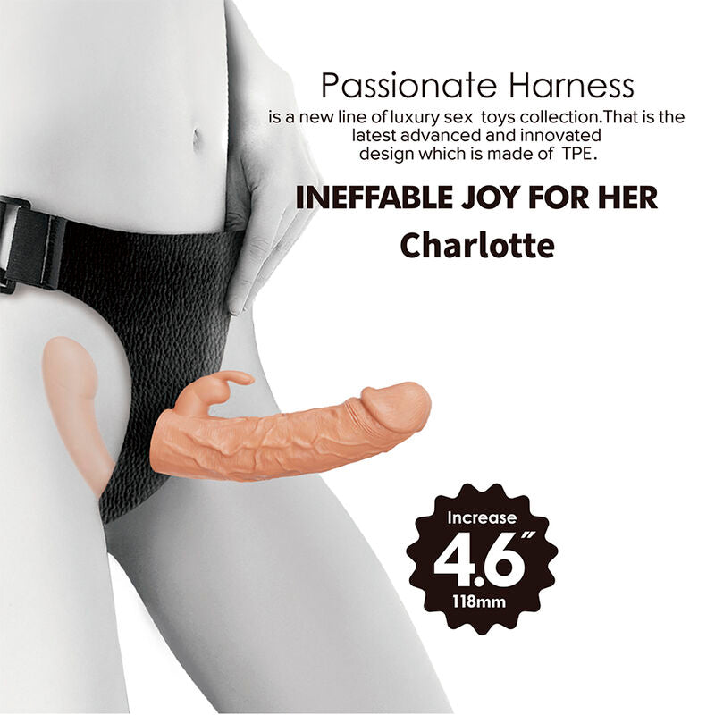 Charlotte hollow doppia penetrazione Strap-on flesh di Baile, immagine 4