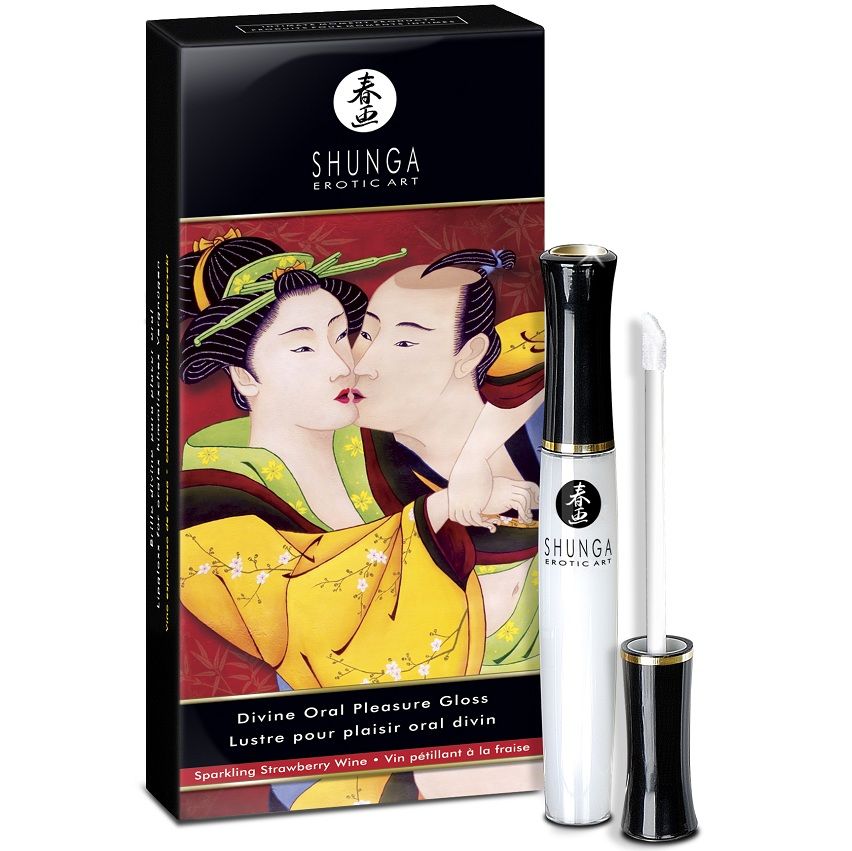 Crema intima lucidalabbra divino fragola e cava di Shunga