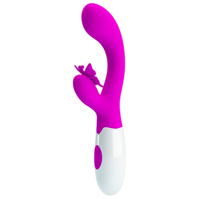 Vibratore a coniglio butterfly kiss 30 funzioni viola di Pretty Love