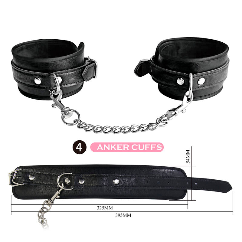 Kit BDSM da 8 pezzi nero di Pretty Love, immagine 7