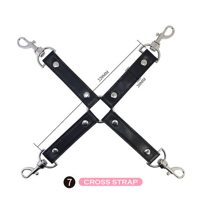 Kit BDSM da 8 pezzi nero di Pretty Love, immagine 5