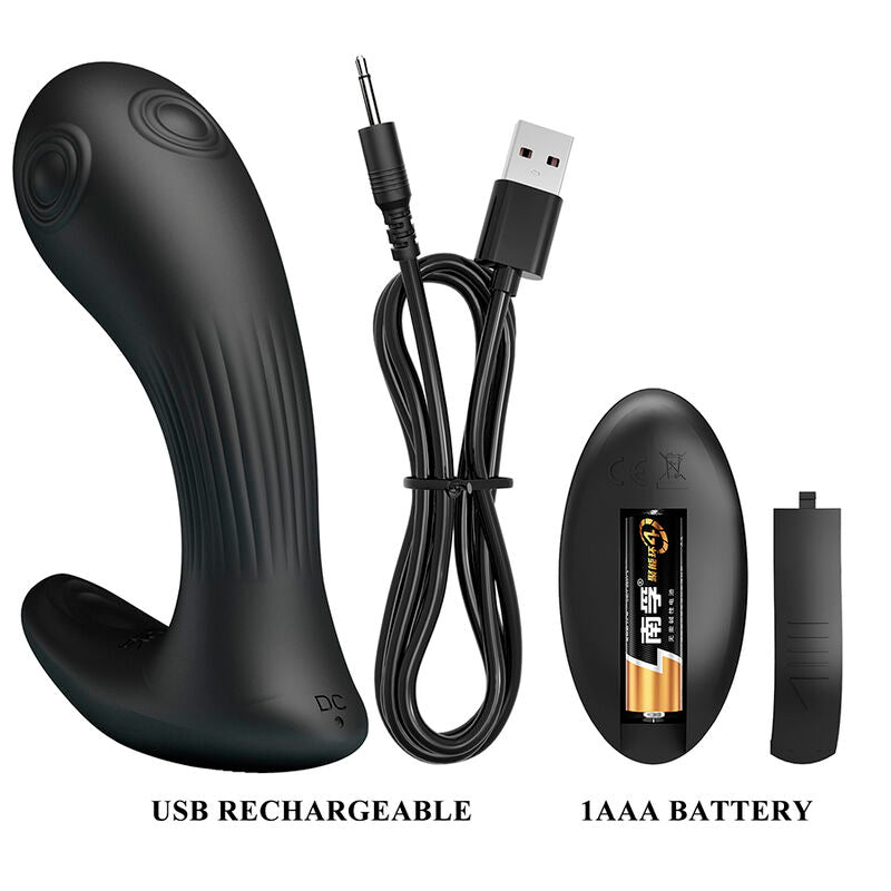 Vibratore prostatico Mirabelle con telecomando di Pretty Love, immagine 8