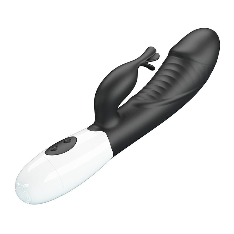 Vibratore a coniglio Rasmussen 30 funzioni nero di Pretty Love, immagine 3