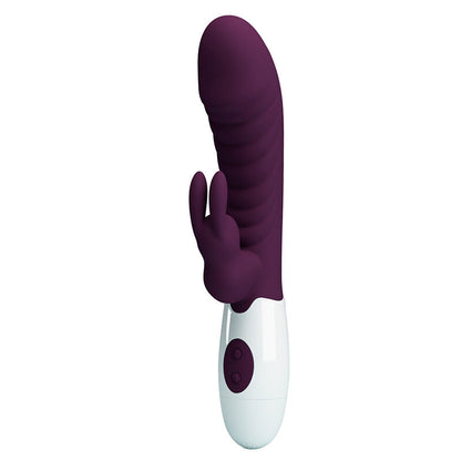 Vibratore a coniglio naughty bunny a 30 funzioni, viola di Pretty Love