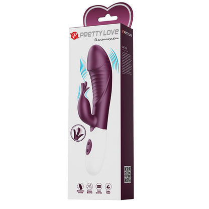 Vibratore a coniglio Rogue Muse 30 funzioni viola di Pretty Love, immagine 7