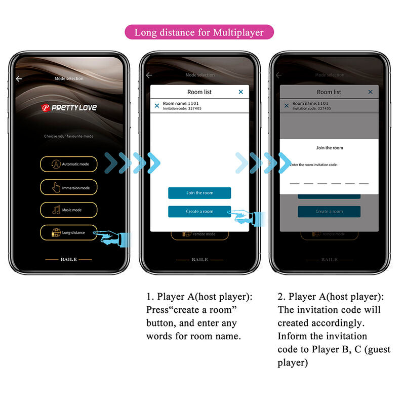 Vibratore a uovo Klay con spinta, controllo tramite APP, viola di Pretty Love, immagine 13