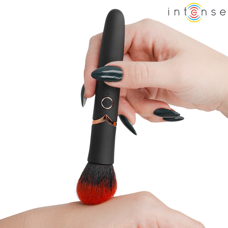Vibratore spazzola Emilia 10 vibrazioni 16 cm di Intense, immagine 2