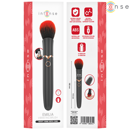 Vibratore spazzola Emilia 10 vibrazioni 16 cm di Intense, immagine 7