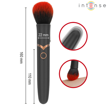 Vibratore spazzola Emilia 10 vibrazioni 16 cm di Intense, immagine 4