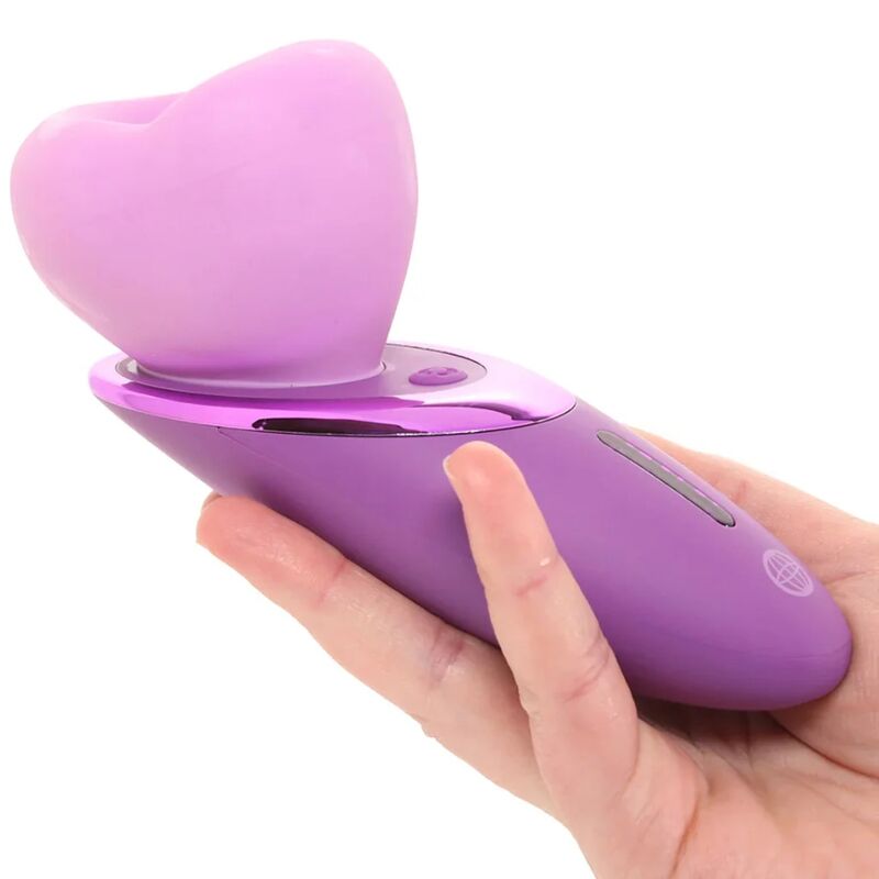 Vibratore a Succhia-pleasure viola di Fantasy For Her, immagine 3
