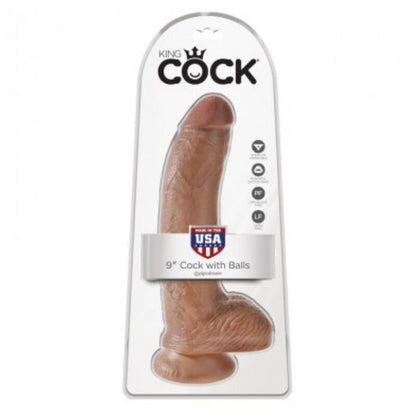 Dildo realistico con testicoli 22,8 cm, immagine 5