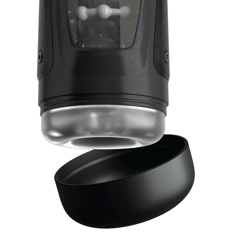 Masturbatore Moto-bator pro automatico vibrante e riscaldante con protezione, 26,5 cm di PDX Elite, immagine 5
