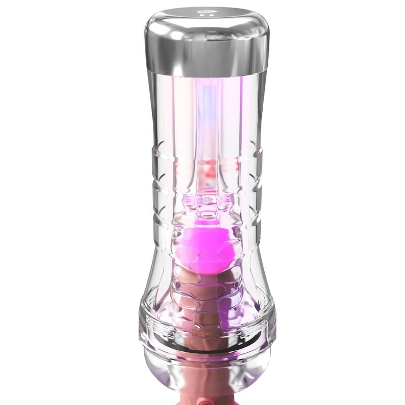 Viewtube XXL LED trasparente stroker 27,3 cm di PDX Elite, immagine 4