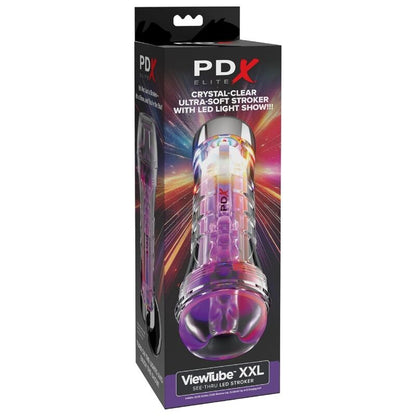 Viewtube XXL LED trasparente stroker 27,3 cm di PDX Elite, immagine 2