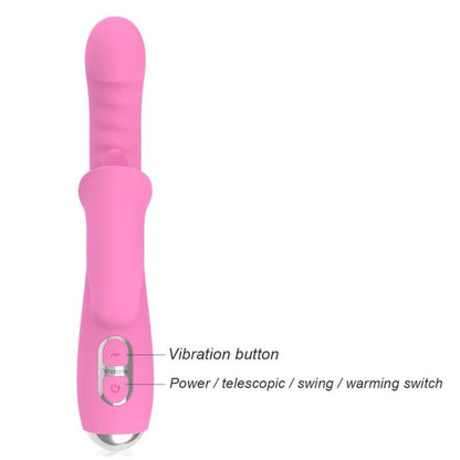 Vibratore T-may magic stick rabbit - rosa di Nalone, immagine 7