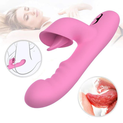 Vibratore T-may magic stick rabbit - rosa di Nalone, immagine 2